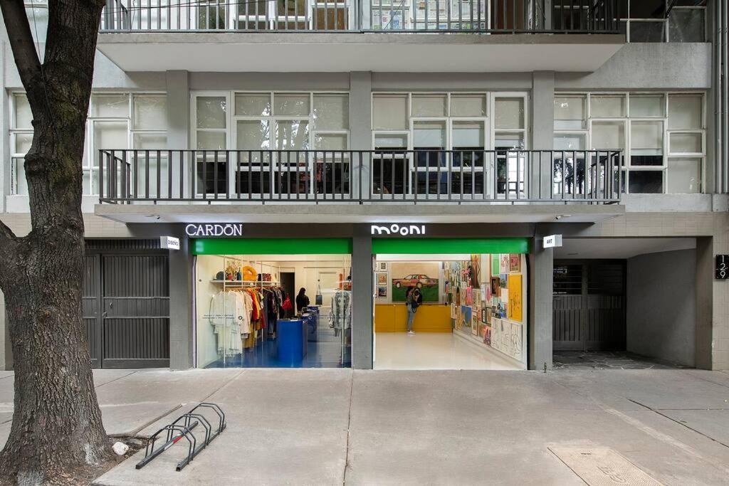 D.4 Acogedor Departamento En La Iconica Roma Norte Cidade do México Exterior foto